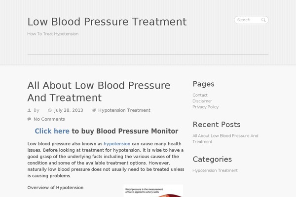 lowbloodpressuretreatment.net site used Icy