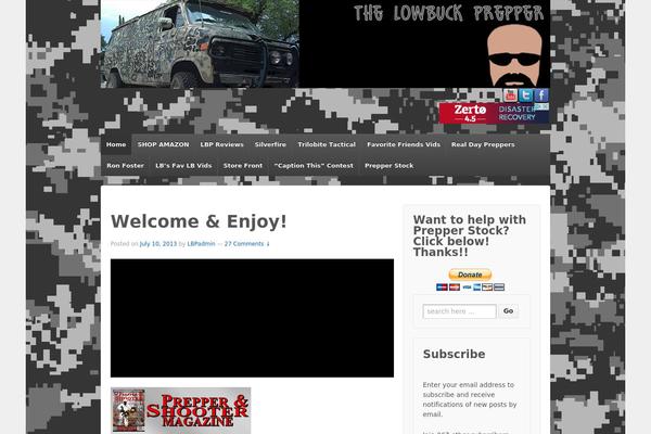 Responsive theme site design template sample