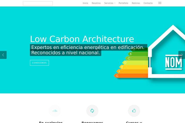 Salient theme site design template sample