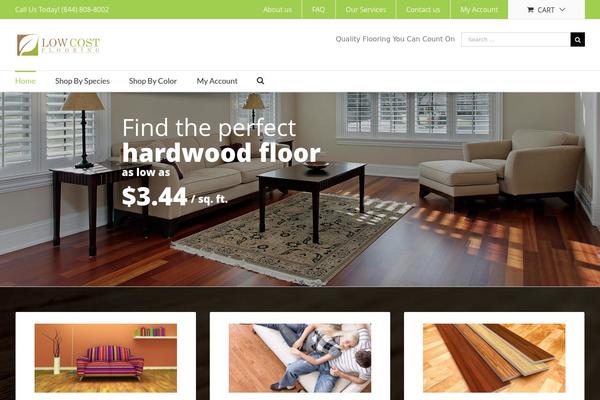 Avada theme site design template sample