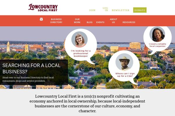 lowcountrylocalfirst.org site used Llf