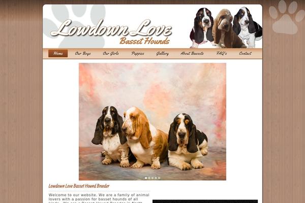 lowdownlovebassethounds.com site used Bassethoundpuppies