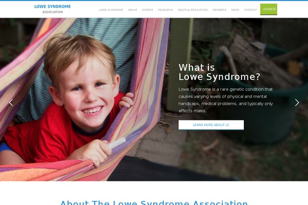 lowesyndrome.org site used Lsa_2020