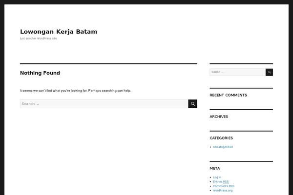 Twenty Sixteen theme site design template sample
