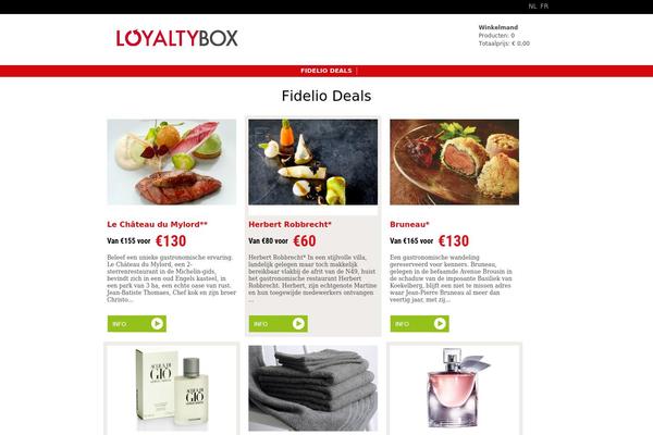 loyalty theme websites examples