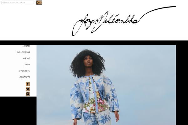 BlankSlate theme site design template sample