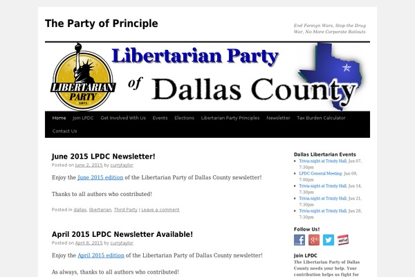 Site using Custom Facebook Feed plugin