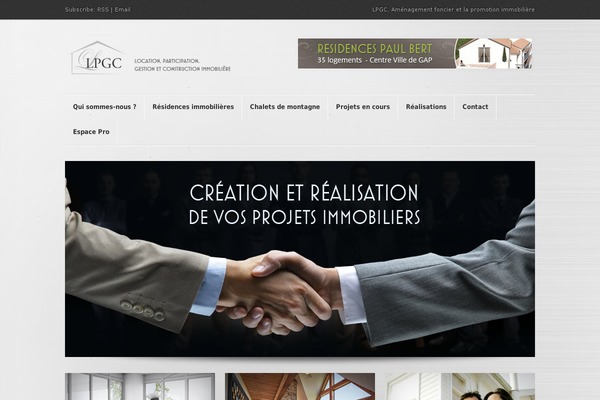 lpgc-immobilier.com site used SuperSkeleton