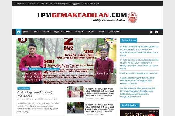 ColorMag theme site design template sample