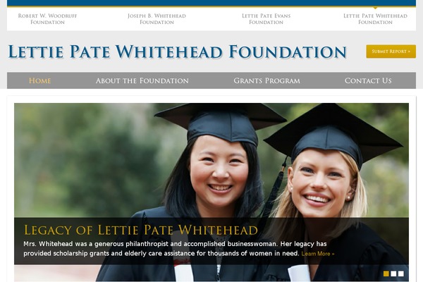 lpwhitehead.org site used Woodruff