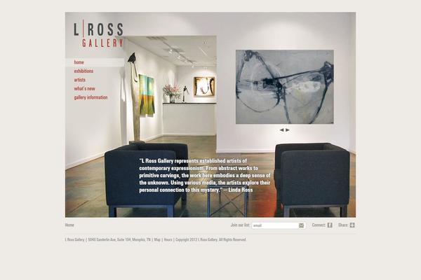 lrossgallery.com site used Lross