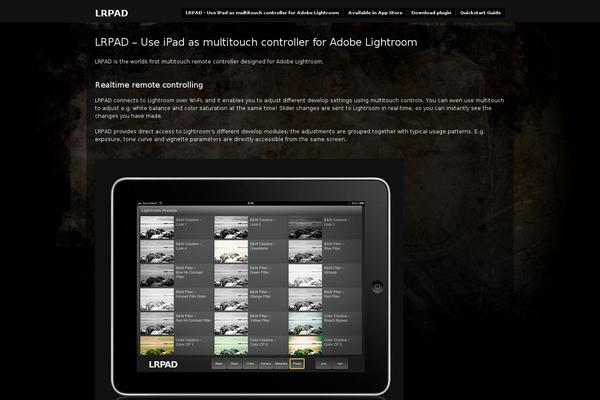 Modularity Lite theme site design template sample