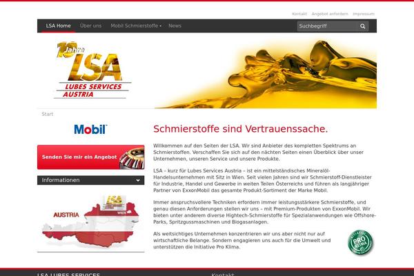 lsa.at site used Lsa-theme