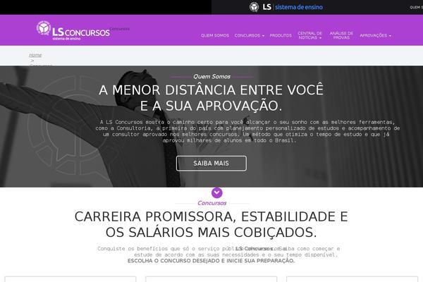 lsconcursos.com.br site used Lsensino
