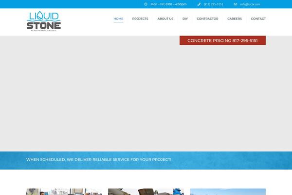 Constructo theme site design template sample