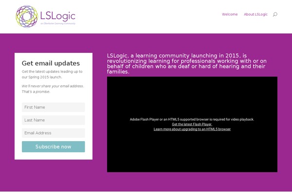 lslogic.org site used Divi