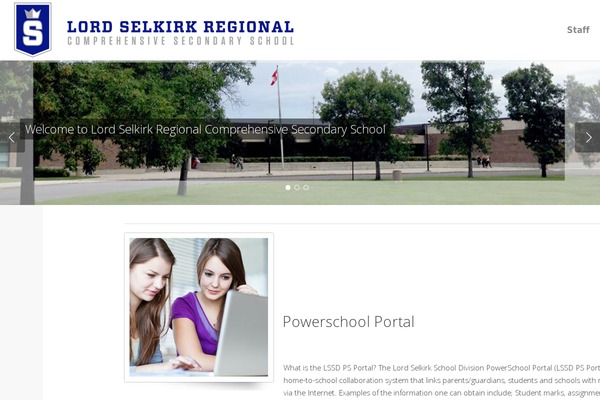 Salient theme site design template sample