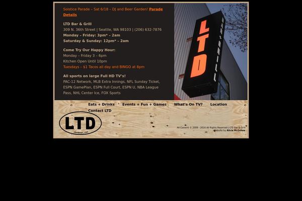 ltdbarandgrill.com site used Ltd_theme
