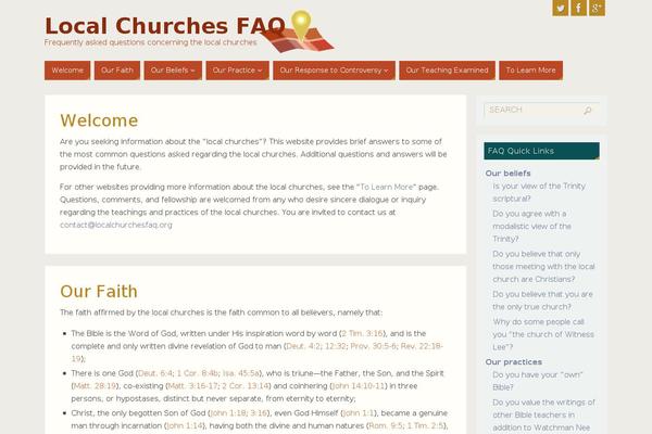 Twenty Sixteen theme site design template sample