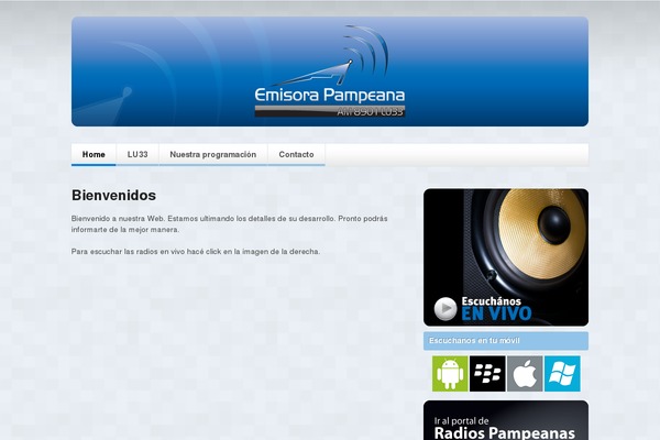 lu33pampeana.com.ar site used Spectrumv1.0.2