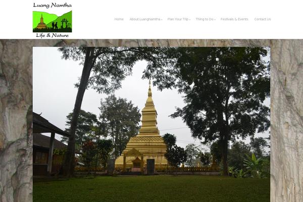 luangnamtha-tourism-laos.org site used Portfolio