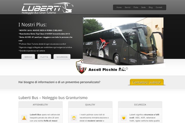 lubertibus.com site used Sleex