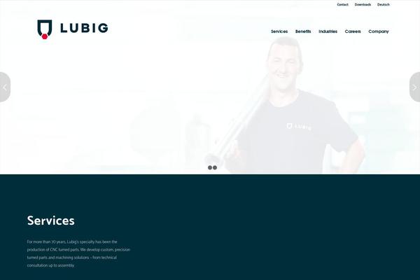 lubig.de site used Enfold-child
