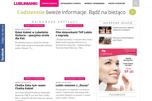 lublinianki.pl site used Braxton