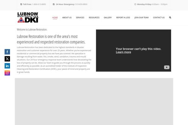 lubnow.com site used Lubnow