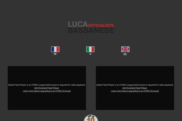 lucabassanese-officialsite.it site used Lb2014