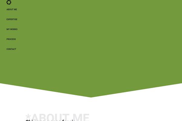 The7 Child theme site design template sample