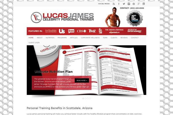 lucasjamespersonaltraining.com site used Wp-enlightened-custom