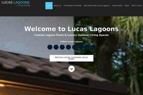 lucaslagoons.com site used Lucaslagoons