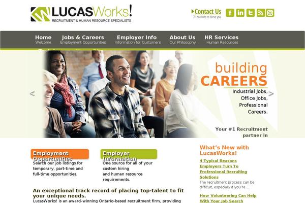 lucasworks.ca site used Lucasworks