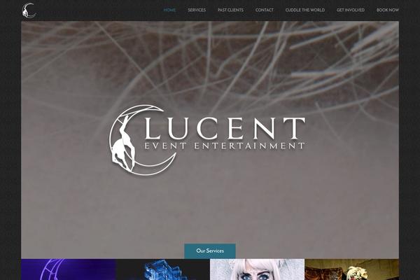 lucentevententertainment.com site used Upsolution