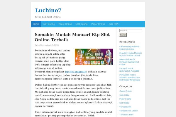 luchino7.com site used BlogKori