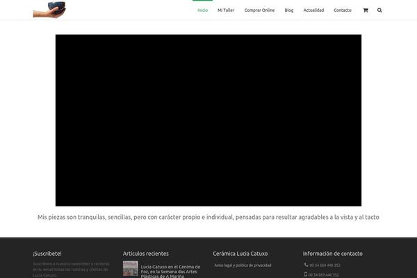 luciacatuxo.com site used Infinite