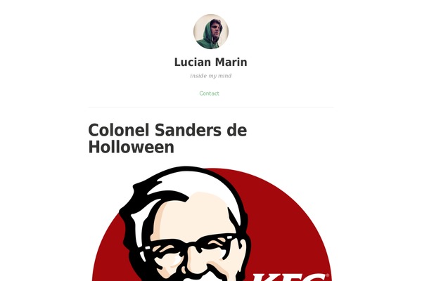 lucianmarin.eu site used Independent-publisher-master
