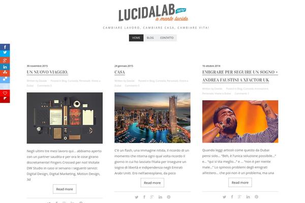 lucidalab.com site used Arcadia