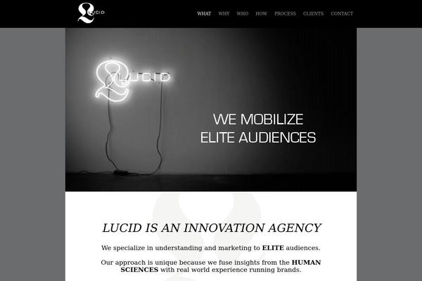 Theagency-v2 theme site design template sample