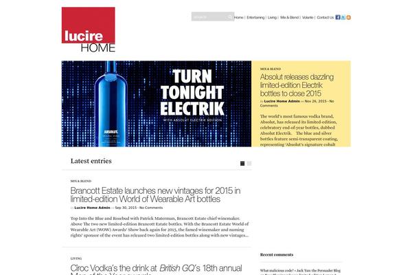 lucirehome.com site used Sight