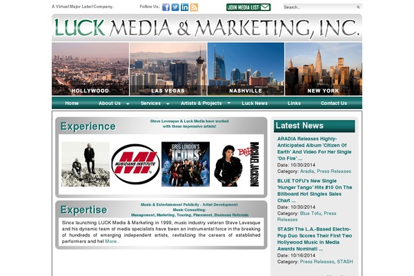 luckmedia.com site used Luck