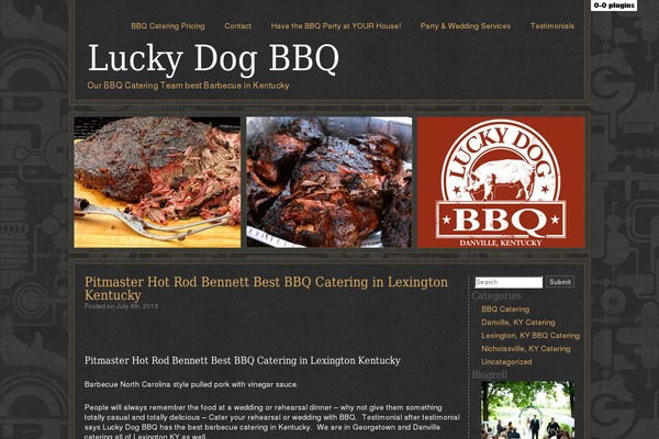 luckydogbbq.com site used Steampunk