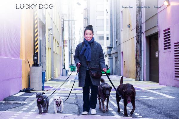 luckydogwalking.ca site used Corporate-child