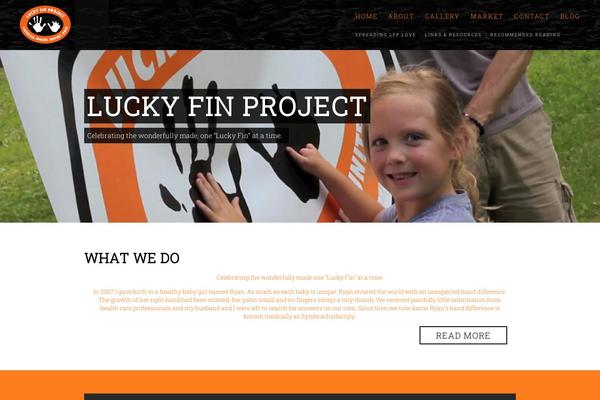 luckyfinproject.org site used Luckyfinproject