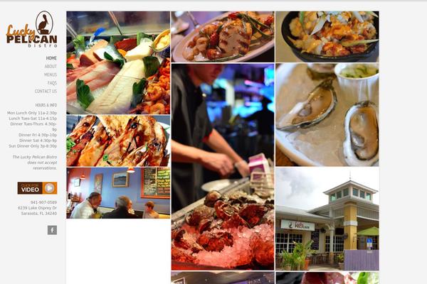 luckypelicanbistro.com site used Lucky-pelican