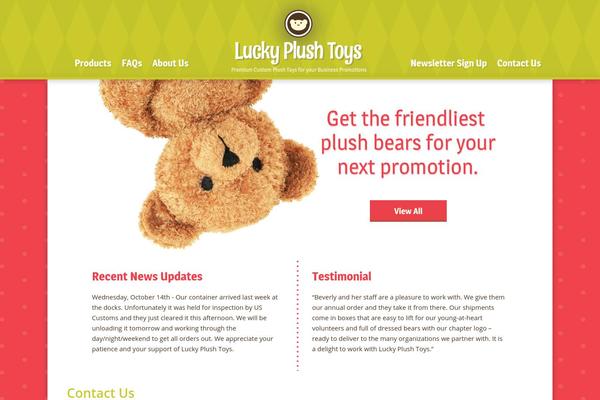 luckyplushtoys.com site used Plush