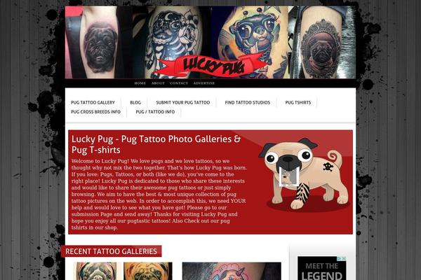 Poser Ink A theme site design template sample