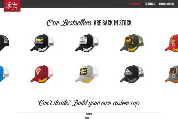 luckysevencaps.com site used Luckyseven