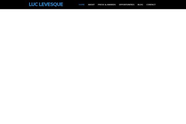 luclevesque.com site used Luc-levesque